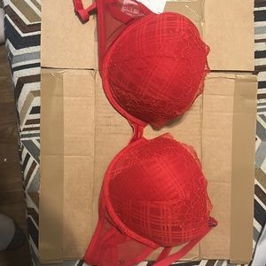 Red Victoria’s Secret Bra- 38C